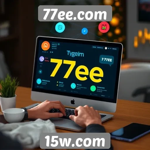 Estratégias de marketing digital do site 77ee.com