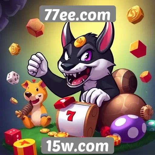 Diversidade de jogos disponíveis no 77ee.com