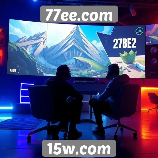 Entrevista com desenvolvedores sobre jogos em 77ee.com