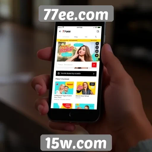 Usabilidade do site 77ee.com em dispositivos móveis